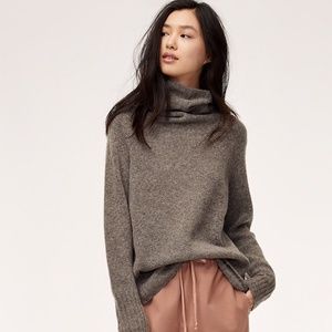 Aritzia - Plutarch Sweater, Heather Dark Comet, S